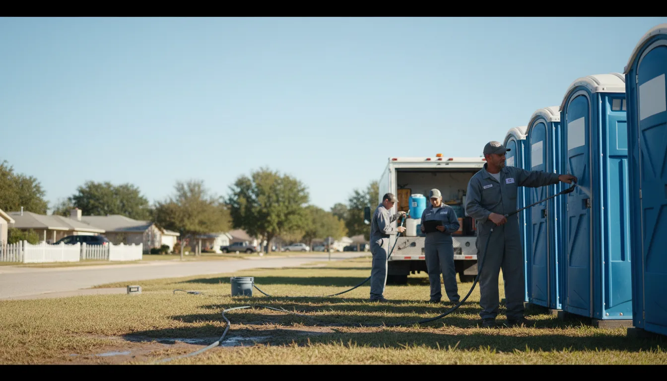 Long-Term Portable Toilet Rental in Oakland, NE near me